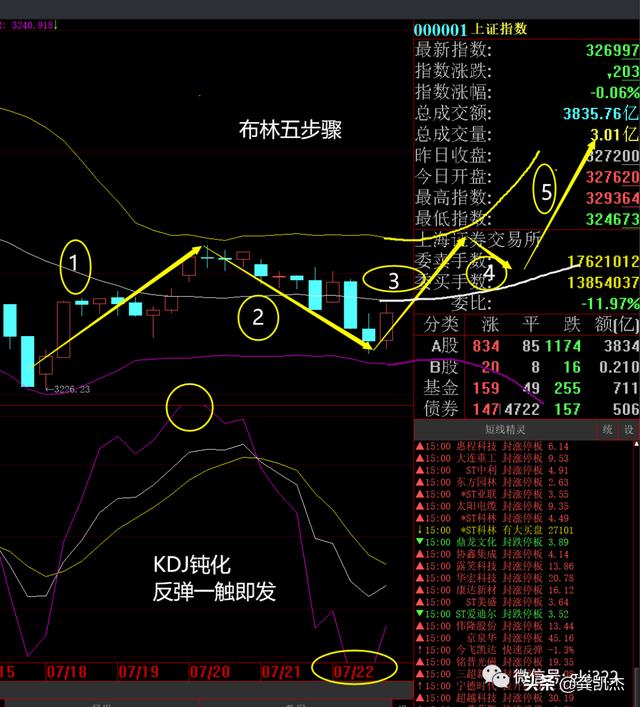 双针探底k线图例子，高位双针探底k线图经典图解