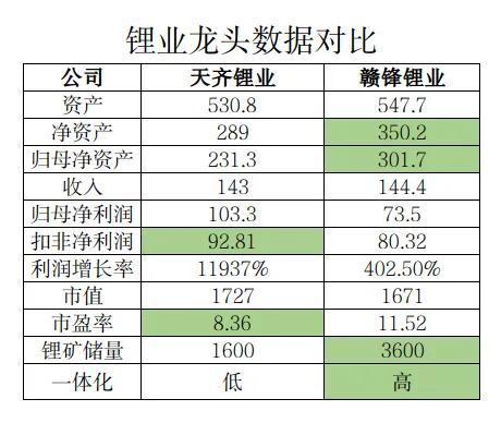 固态电池上市龙头股，锂业两大龙头谁是王